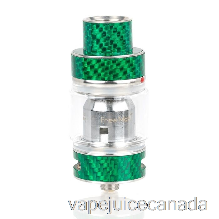 Vape Disposable Canada FreeMax Mesh Pro Sub-Ohm Tank Carbon Fiber Green